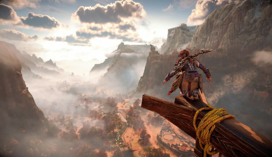 Как открыть карту в Horizon Forbidden West — все длинношеи