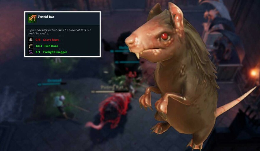 How to unlock Rotten Rat in V Rising