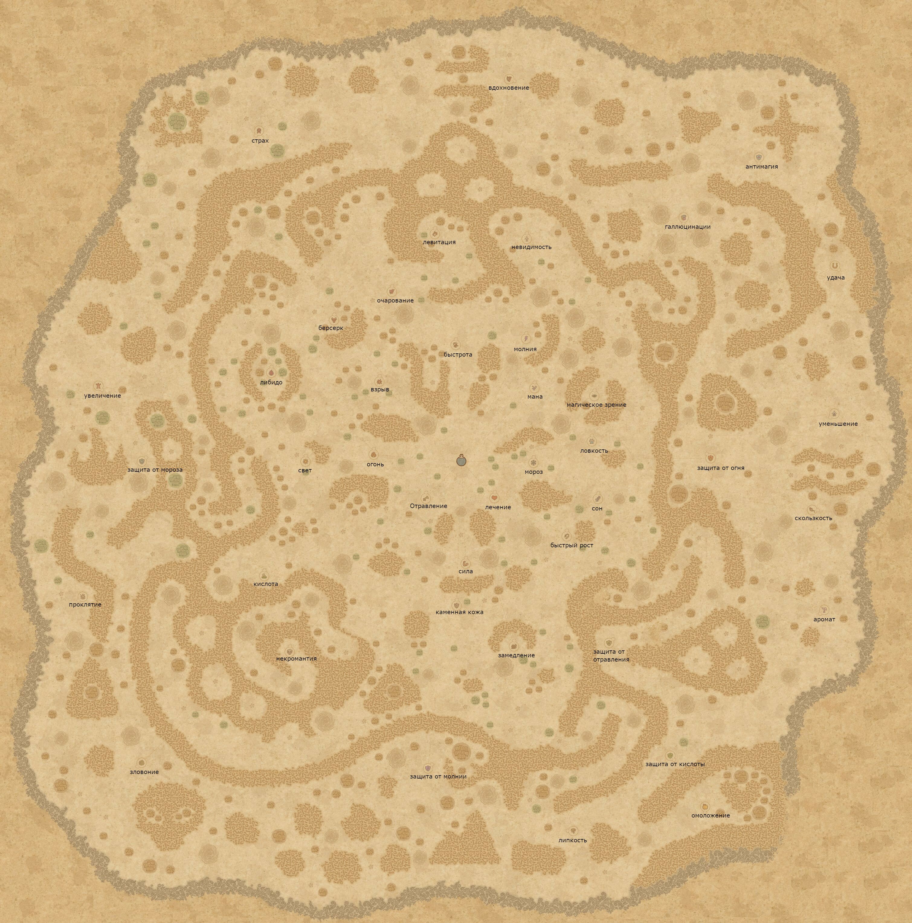 Potion Craft карта бета