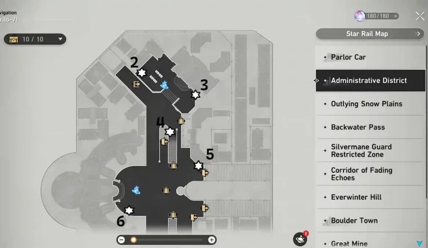 How to find all chests in Yarilo-VI Administrative District in Honkai: Star Rail