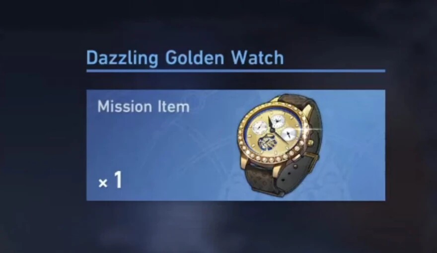 What to do with the gold watch in Honkai: Starl Rail