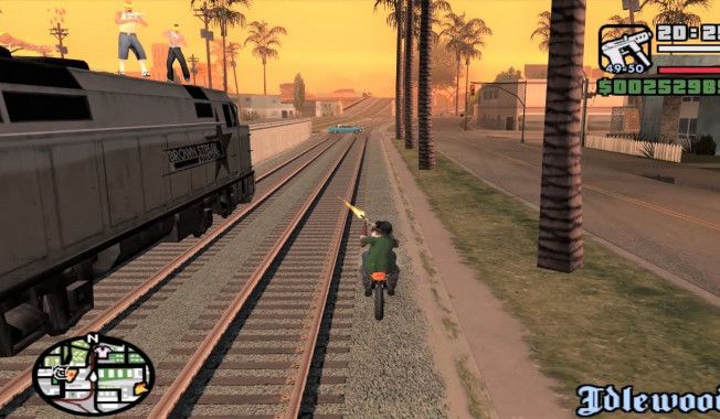 Оказывается, для знаменитой миссии с поездом в GTA: San Andreas есть простейшее прохождение