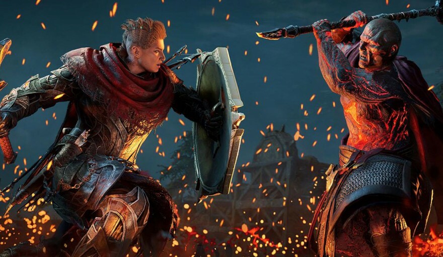 Смотрим первые геймплейные кадры Assassin's Creed Valhalla: Dawn of Ragnarok