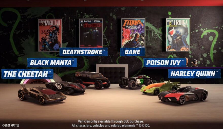 В Hot Wheels Unleashed стартовал новый сезон с супергероической тематикой