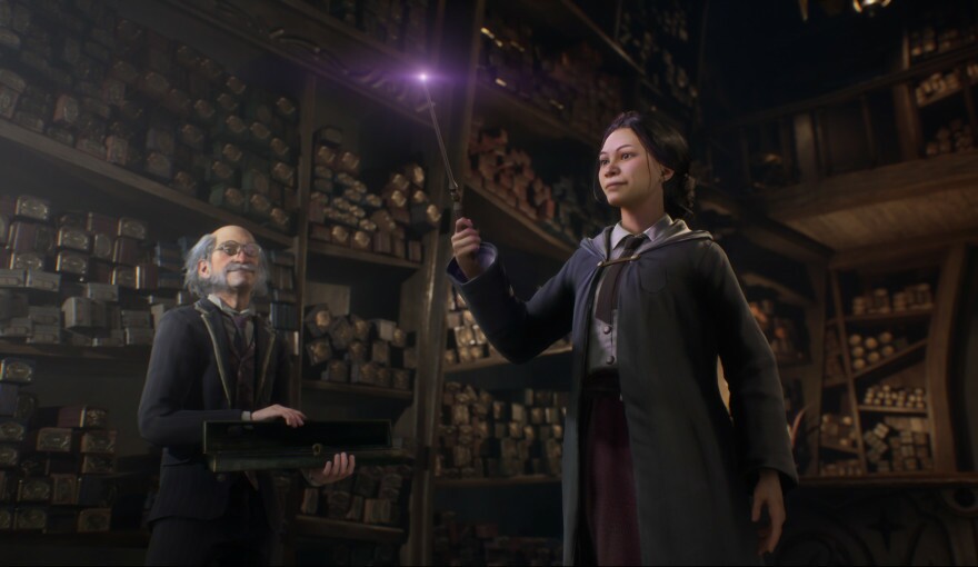 The authors of Hogwarts Legacy invited players to choose a faculty today
