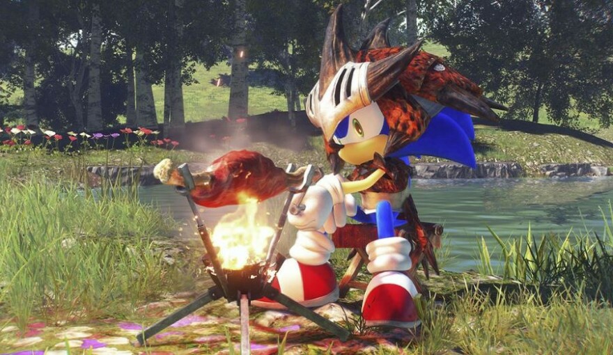 In mid-November, Sonic Frontiers will host a crossover with the Monster Hunter universe