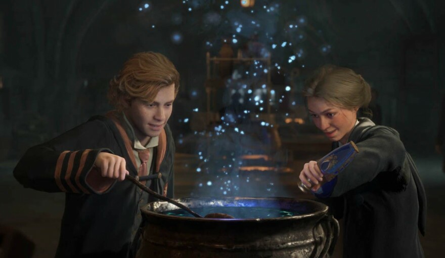 Смотрим 30 минут игрового процесса Hogwarts Legacy