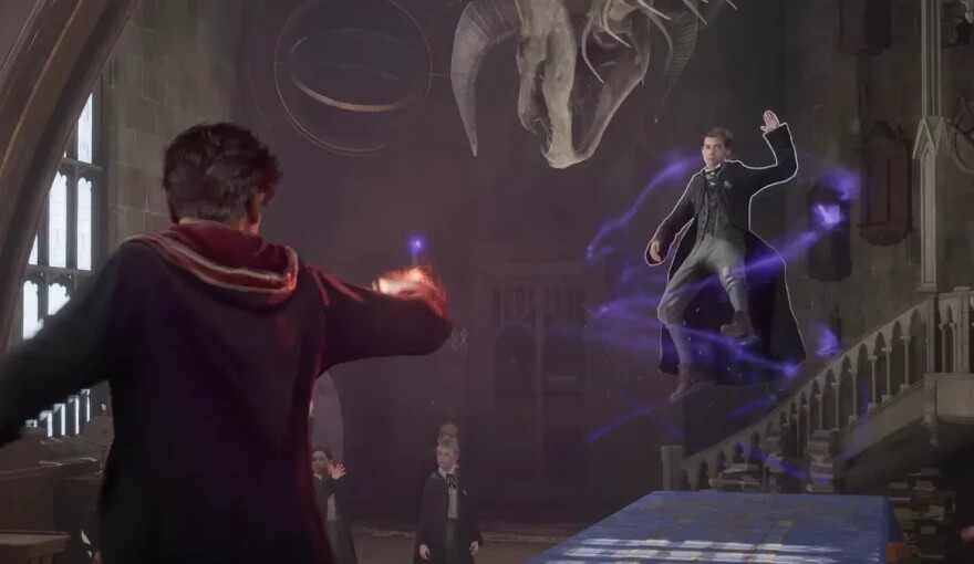 Энтузиаст сравнил Hogwarts Legacy с ретрейсингом и без
