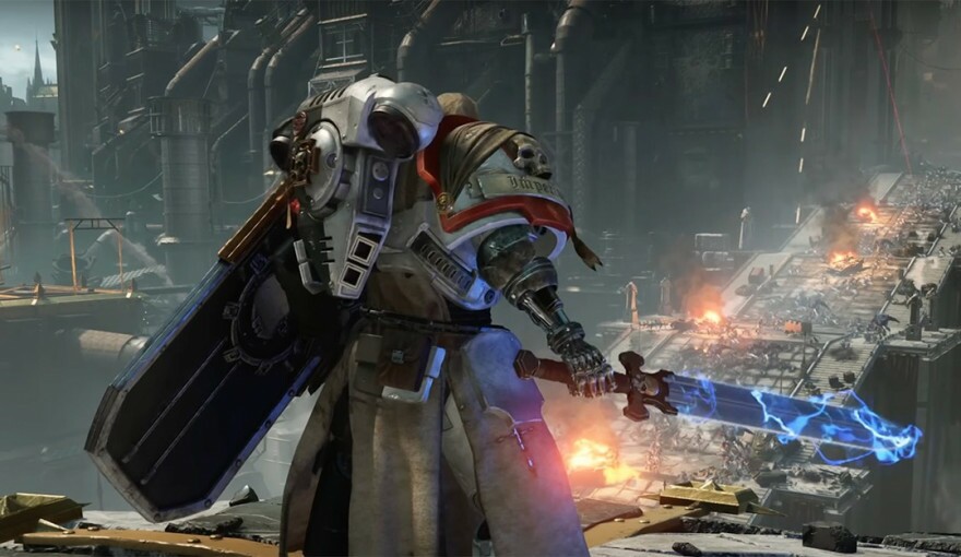 Space Marine 2 creators show off energy sword