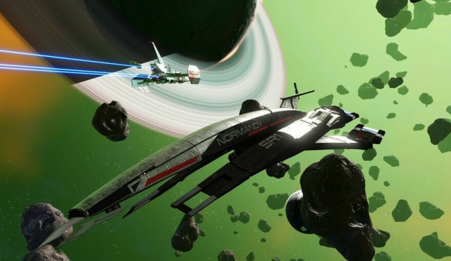 В No Man`s Sky вернулась Нормандия
