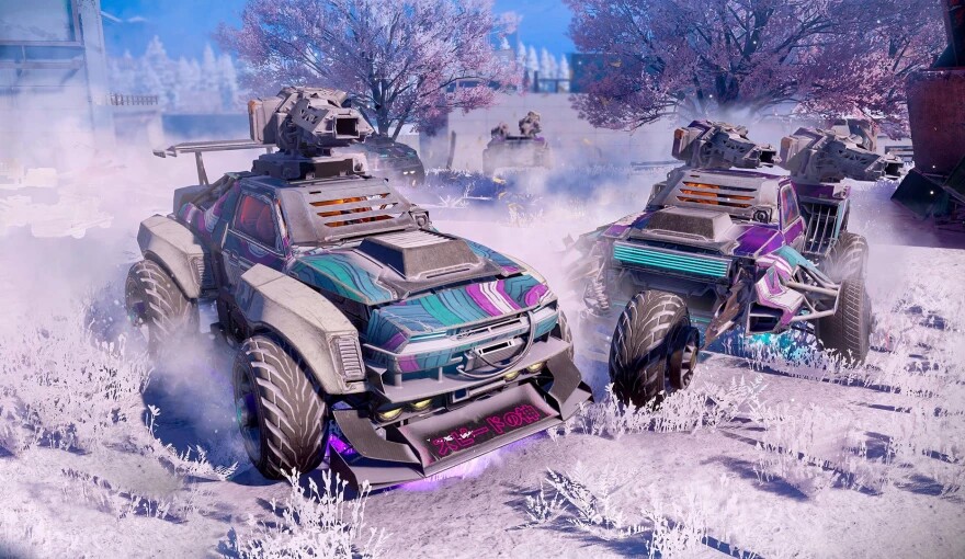 New Year celebrations have begun in Crossout
