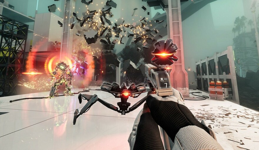 The announcement of the new dynamic shooter VOID/BREAKER took place